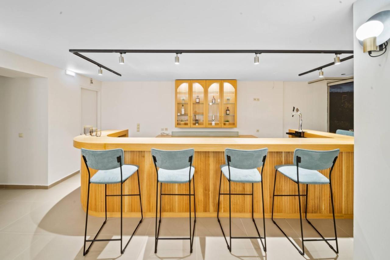 彩虹公寓酒店 Stalida 外观 照片